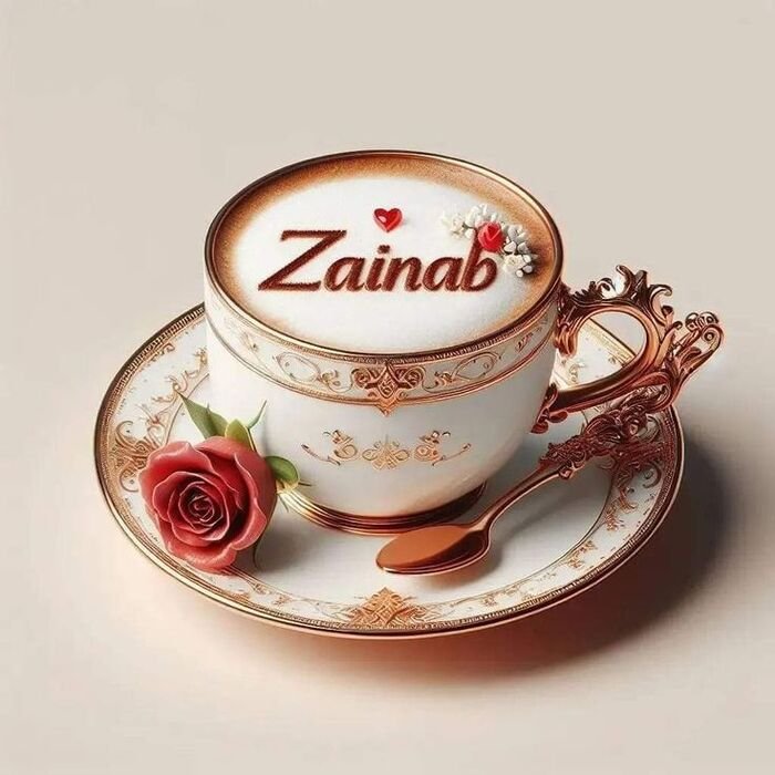 zainab name dp soft tone