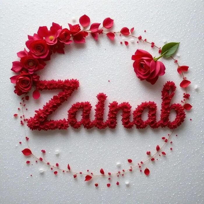 zainab name dp stylish