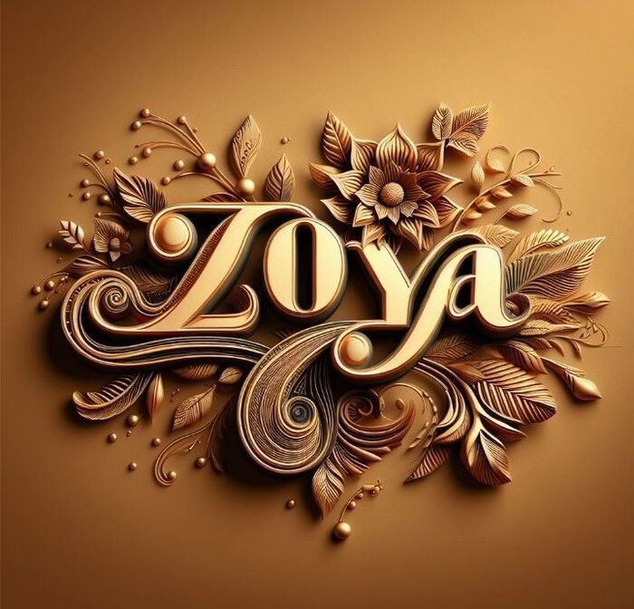 zoya name dp aethetics hd