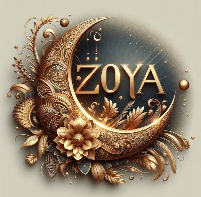 zoya name dp aethetics