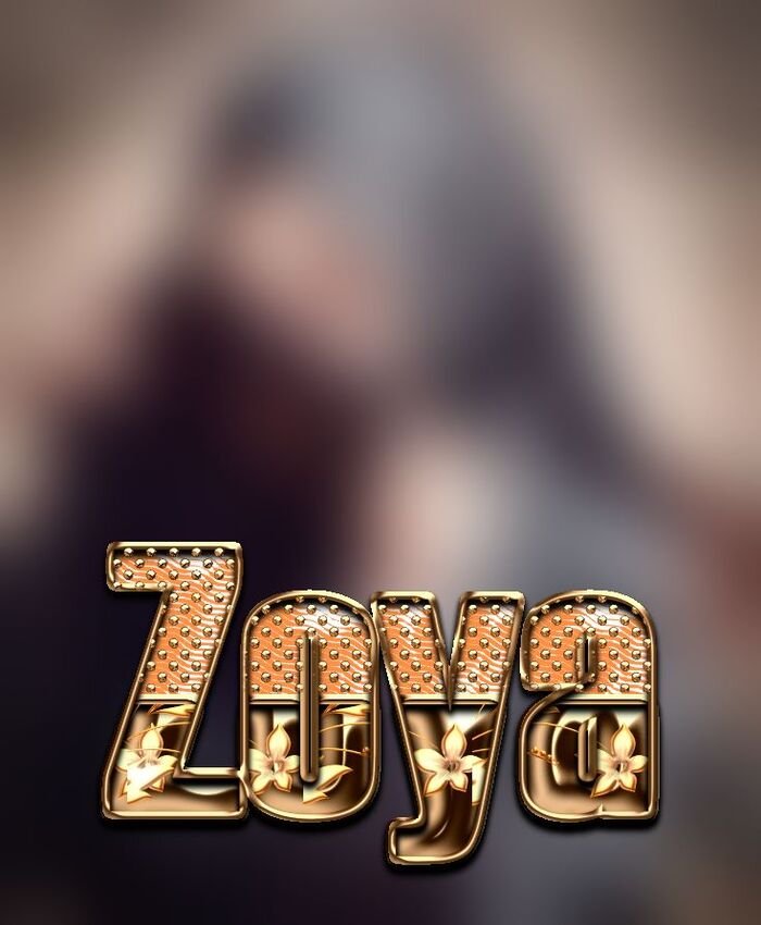 zoya name dp clean look