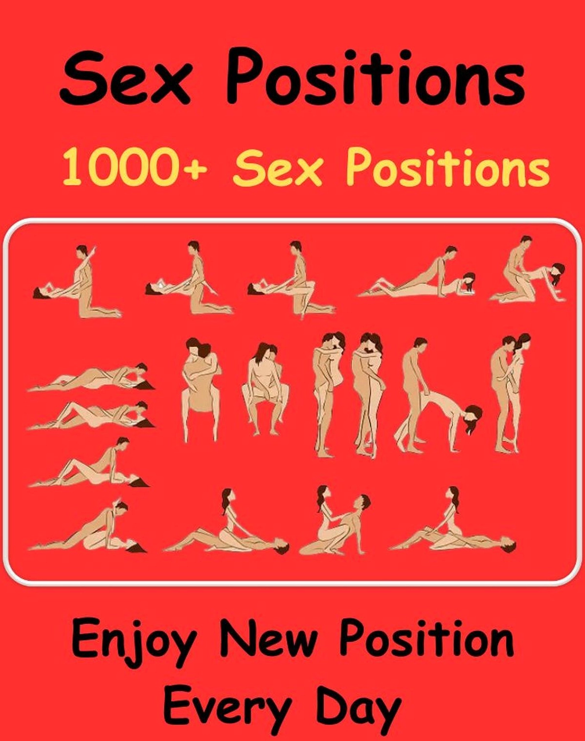 Book cover: 1000 Sex Positions