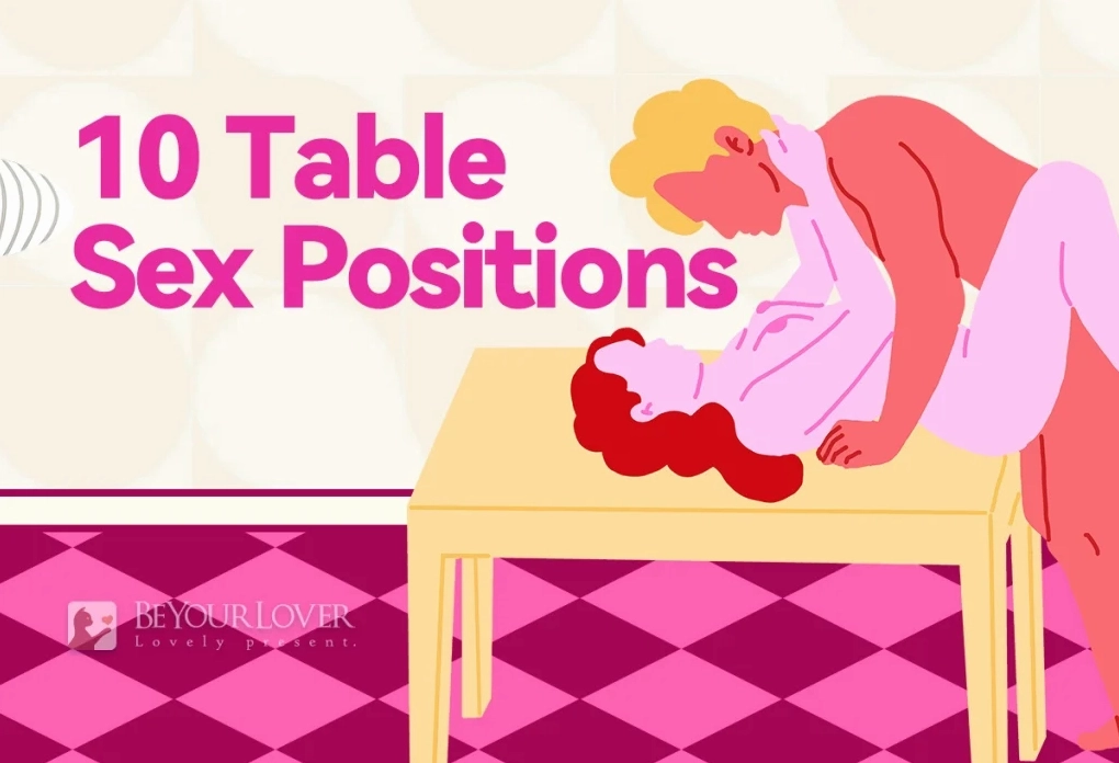 Diverse sex positions illustration