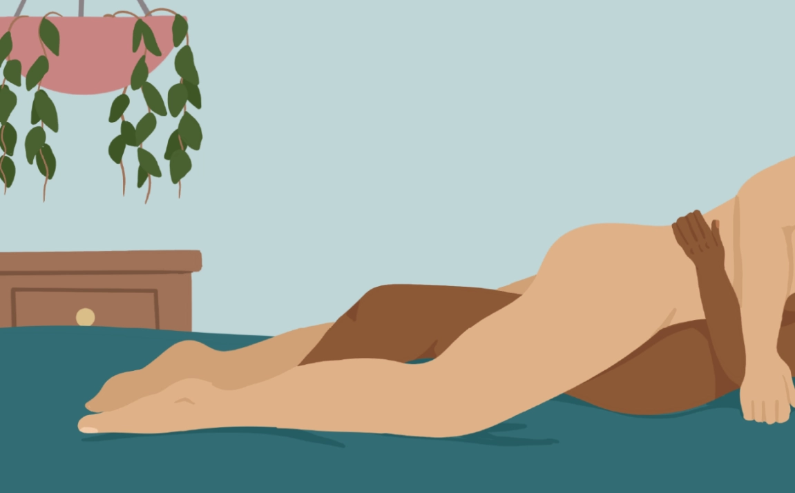 Missionary position illustration